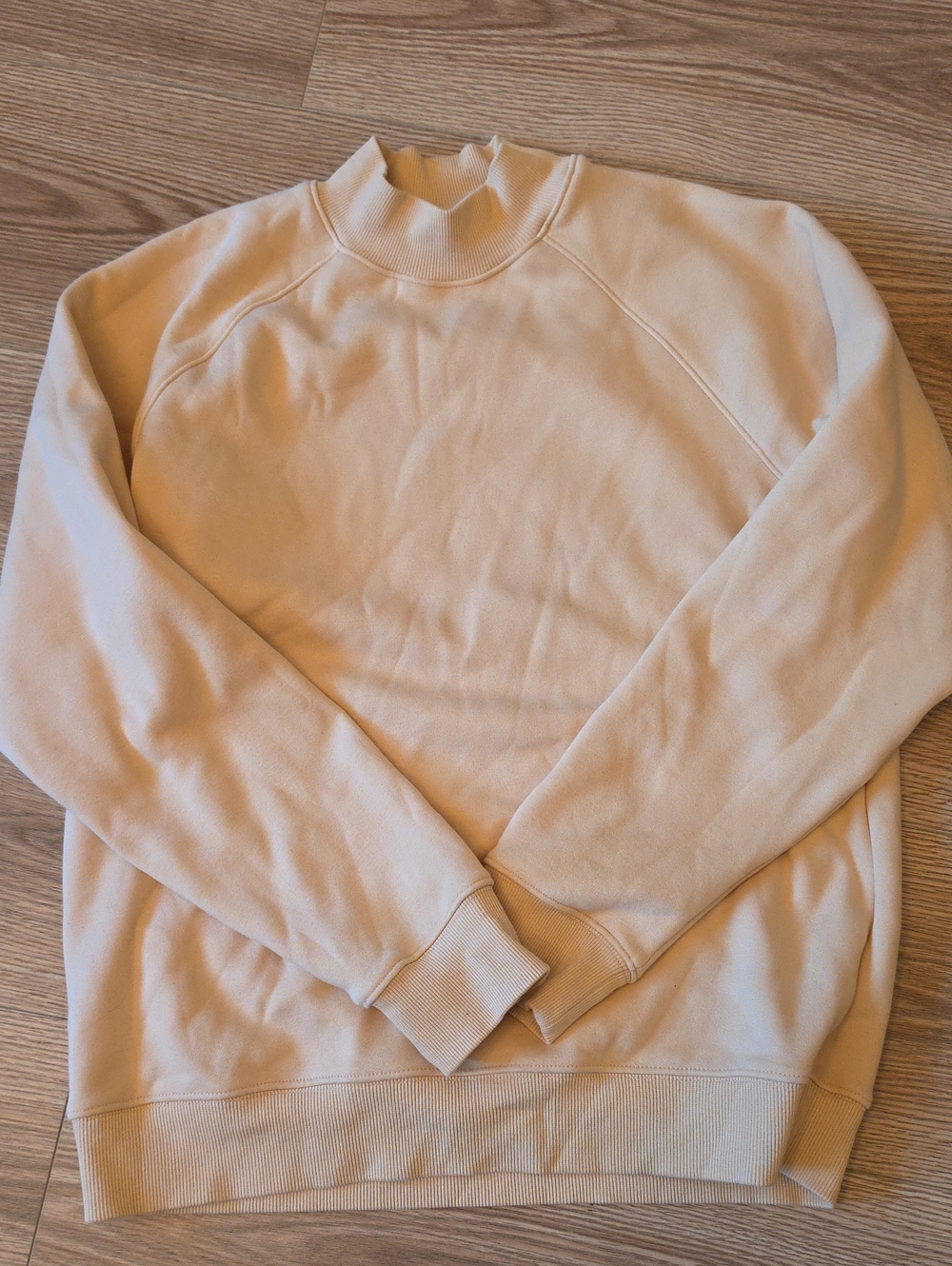 Fabletics Cream Crewneck Pullover